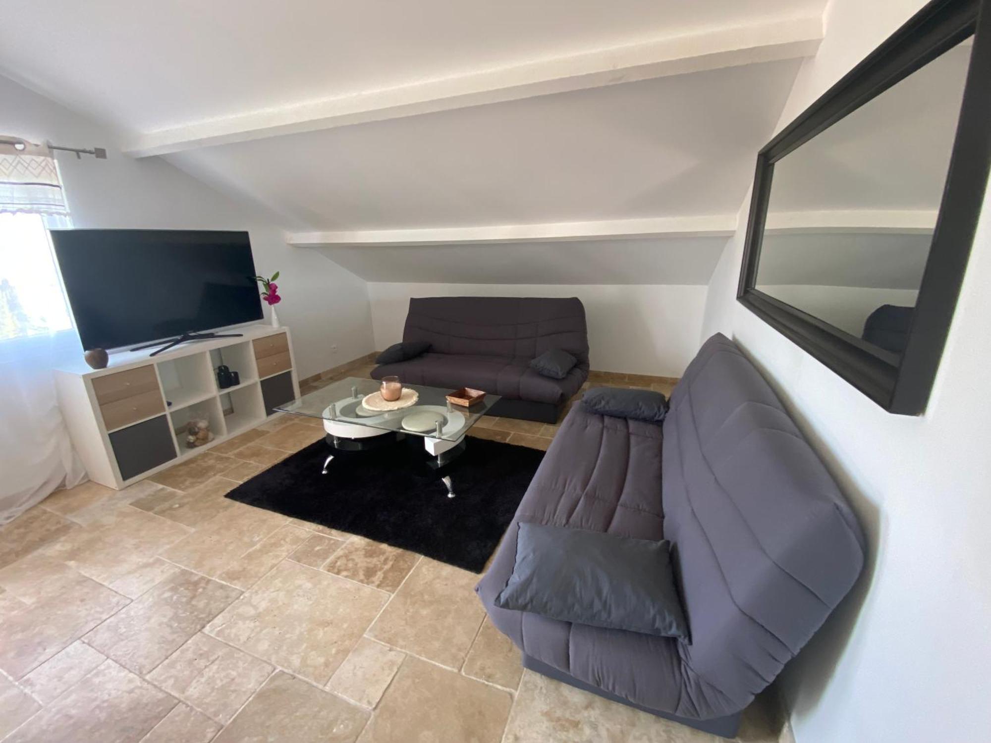 Haut De Villa Vue Mer 라센느쉬르메르 외부 사진